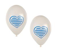 PAPSTAR 20 Ballons Gonflables Ø 25 cm Bavarois Bleu