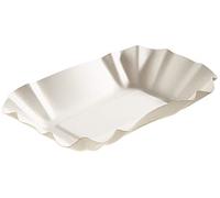 Papstar Coupelles jetables en carton Série Pure Carré Blanc 9 x 14 cm 250 pièces