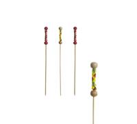 PAPSTAR 40 Fingerfood - Picker 7,5 cm "Mexico" | Sachet (40 pièces)