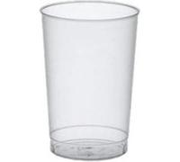 Papstar 40 Tasses - PP 0,2 L Ø 6,8 Cm X 9,8 Cm - Translucide - Incassable