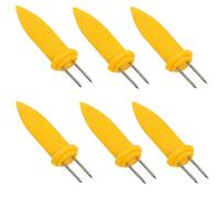 PAPSTAR 10 Pièce Pique àÉpis de Maïs pour Épi de Maïs Maisspieße Grillades Brochettes Pics BBQ Accessoires de Gril