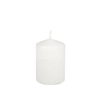 Papstar 8 x Bougie cylindrique Ø 69 mm · 100 mm Blanc