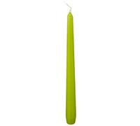 Papstar Bougies de chandelier 81113 – Lot de 50 Ø 2,2 x 25 cm Vert citron