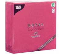 PAPSTAR #81747 Lot de 50 Feuilles de calfeutrage 1/4 40 cm x 40 cm Fuchsia