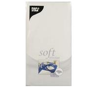 Papstar 82307 Nappe - Napperons Rectangulaire, Cream, Polypropylène