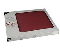 Papstar Lot de 100 sets de table en non-tissé Soft Selection Bordeaux 30 x 40 cm