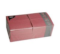 Serviettes bistrot, 330 x 330 mm, bordeaux