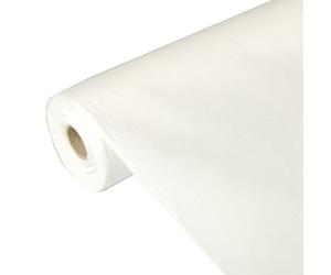 Papstar 84949 Nappe en Tissu Non tissé, Blanc, 10 x 10 x 90 cm