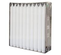 Papstar 86416 Lot de 30 bougies en forme de couronne 100% stéarine Ø 2,2 cm 24 cm Blanc
