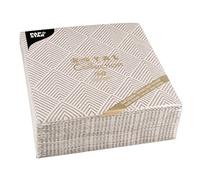 Papstar 86498, Serviettes Tissue, Marron, 7,8 x 20 x 20 cm