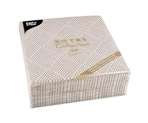 Papstar 86498, Serviettes Tissue, Marron, 7,8 x 20 x 20 cm
