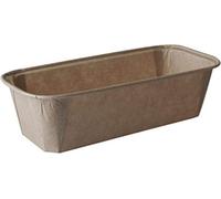 PAPSTAR 87118 Boîte à pâtisserie PAPSTAR "pure", carrée, 1 033 ml, marron