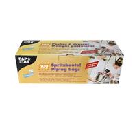 Papstar 87149, 100 Poche à Dresser, 1,8 l, 46 cm x 26 cm, Transparent, Meilleure Tenue