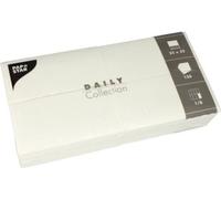 PAPSTAR 89648 PAPSTAR Serviettes Bistro, 320 x 320 mm, 3 plis, blanc