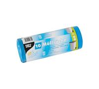 Papstar 9 Rouleaux X 10 Sacs À Ordures, Folie LDPE, 60 L, Bleu, H 85 X B 60 Cm