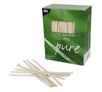 PAPSTAR Agitateurs "pure" longueur 178 mm en bois