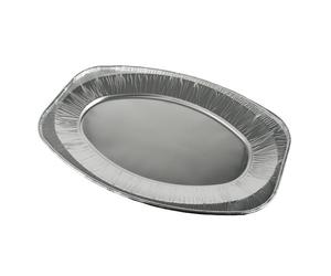 Papstar Alu-Servierplatten Ovale 43 CM X 29 CM 10 Pièce