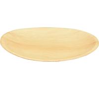 PAPSTAR Assiette en feuille de palme "pure", ronde, diamètre : 230 mm