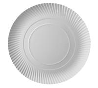 Papstar Assiettes En Papier Jetables Rondes D:32cm 100 Unités 55840