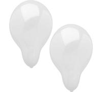 Papstar ballons blancs pour hélium 25cm de diamètre 10 pièces