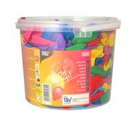 Papstar Ballons Colorés Assortis Dans Une Boîte 500 Pièces