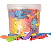 Papstar ballons colorés couleurs assorties en boîte 100 pièces