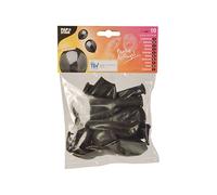 Papstar ballons noir hélium diamètre 25cm 10 pièces