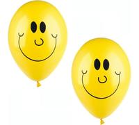 PAPSTAR Ballons "Sunny" jaune en latex 10 pièces
