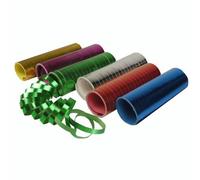 Papstar banderoles métalliques 4 m assorties 1 pièce 1 pack