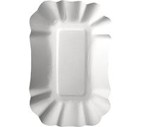 Barquette à frites 'pure', 130 x 175 x 30 mm, blanc
