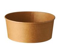 PAPSTAR Bol à salade 'pure', rond, 500 ml, brun