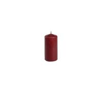 Papstar Bougie Cylindrique Diam 5cm H 10cm Environ 16h Bordeaux
