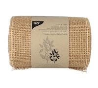 Papstar Chemin de Table en Toile de Jute - 10 m x 15 cm - Naturel