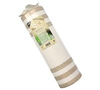 Papstar Chemin De Table Sable Tissu Semblable PV Tissue Mix 24Mx40Cm Lignes