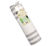 Papstar Chemins de Table Gris Semblable au Tissu PV Mélange 24mx40cm Lignes