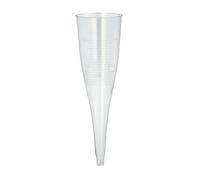 Papstar Hauts Pour Verres À Champagne En Polystyrène Transparent 50 Pièces