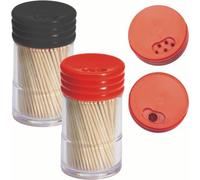 Papstar cure-dents en distributeur 65 mm 260 pièces 1 paquet