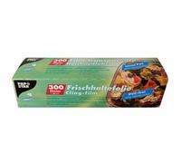 PAPSTAR Film alimentaire, largeur: 300 mm, gros rouleau 0,000000 Noir