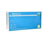 Papstar Gants En Nitrile de la Taille L Bleu sans Poudre 200 Pièce