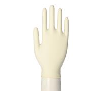 Papstar gants jetables latex non poudrés blanc 100 pcs taille L