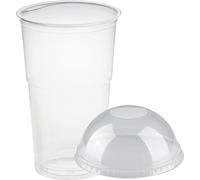 PAPSTAR Gobelet en plastique "Hurricane" PET 0,25 l