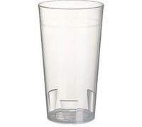 PAPSTAR Gobelet en plastique PP, 0,3 l, par 10, translucide G