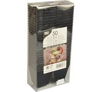 Papstar gobelet fingerfood carré 50x45x45mm 50ml 50 pièces