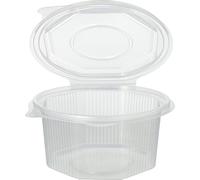 Papstar gobelets d'emballage avec couvercle 500ml 50 pièces 1 pack