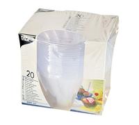 Papstar Jetable Glace Et Dessert To Go 400ml Plastique Transparent 20 Pièces