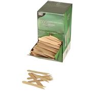 Papstar - Lot de 6 x 1000 Piques-frites en bois "pure" 8,5 cm