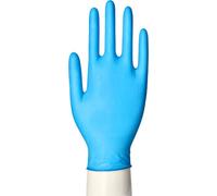 Papstar Medi Inn Gants non poudrés latex bleu taille M 100 pièces