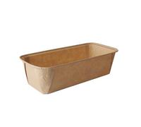 Papstar Moule «pure» rectangulaire 1.033 ml brun