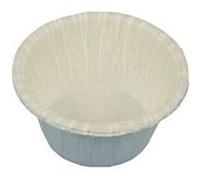 Transpalette Papstar Moule à pâtisserie 'Muffin', en papier, blanc