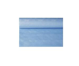 Papstar Nappe Damass¿E, Rouleau, (L)1,2 X (L)8 M, Bleu Clair